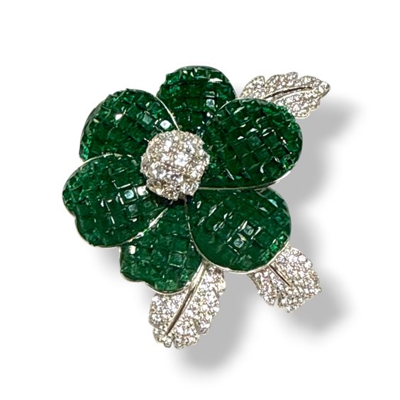 Brooch Mandile 1922 Woman Giardino di gemme in Silver 2CSZC12378 - 2CSZC12378
